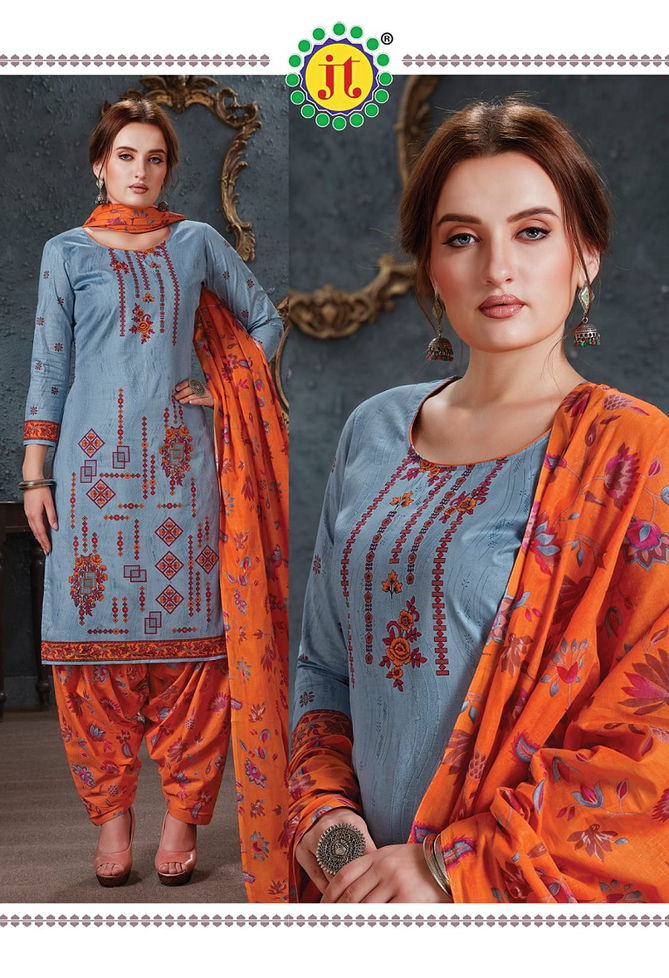 Jt Avantika 17 Casual Daily Wear Printed Cotton Dress Material Collection